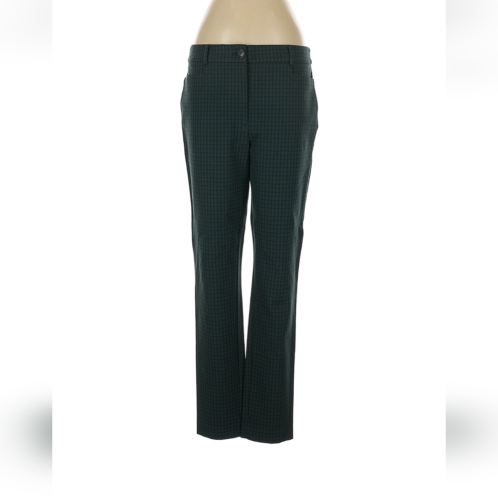Green Checkered Pants